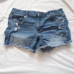 American Eagle Outfitters Women's Distressed Short Shorts Size 14